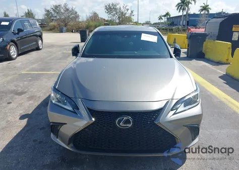 2019 Lexus Es 350 F Sport z USA, uszkodzony, nr VIN 58ABZ1B15KU042397
